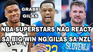 NBA SUPERSTARS NAG REACT SA BIG WIN NG GILAS SA NZL