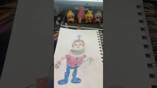 Nightmare Balloon Boy drawing from Five Nights At Freddy’s Halloween episode 10