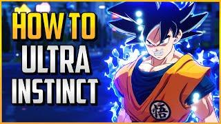 DBSZ ▰ How To Play Ultra Instinct Goku【Dragon  Ball Sparking Zero】