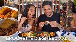 GUADELOUPE VLOG #24 : LE PLUS BEAU RESTAURANT DE GUADELOUPE ? LAMBIS, OUASSOUS, BROCHETTE XXL !