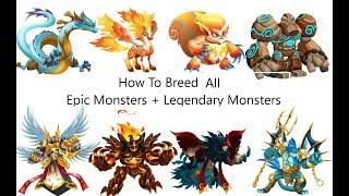 How To Breed Epic + Legendary Monsters in Monster Legends | Monster Legends Breed Legendary