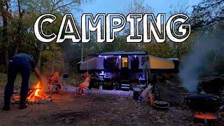 Camping season is HERE!! Halloween Camping at our favorite spot!