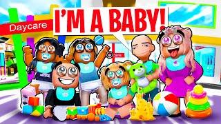 DAYCARE KIDS TO BABIES | Roblox | Brookhaven RP