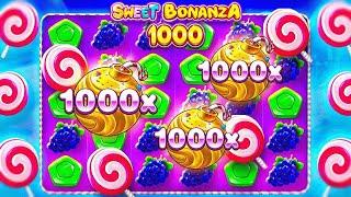 СЛОВИЛ ДВА РАЗА ПО Х1000 В SWEET BONANZA