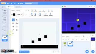Create GEOMETRY DASH for beginners using Scratch 3.0(Part 1) - Abrams Project