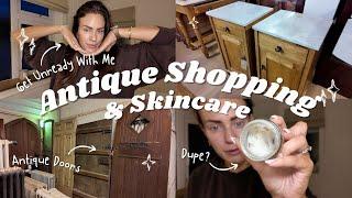 Antique Shopping In Devon,  A Catch Up And My Low Maintenance 3 Step Evening Skin Care Routine