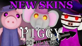 New Elly, Grandmother, and Zizzy skins in Piggy but 100 players!