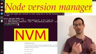 NVM on Linux | Node Version Manager