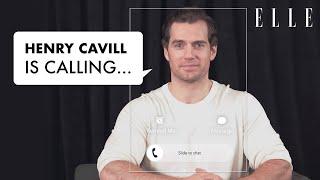 Henry Cavill 來電中 Henry Cavill Is Calling... | ELLE HK ELLE Video Chat ELLEfie