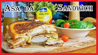 Sandwich cu Piept de Curcan si Branza - Mini Brie Bergader - Chef Florin Arvunescu