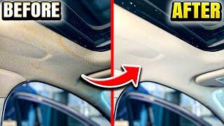 How to Clean a Car's Headliner