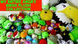 MY ENTIRE ANGRY BIRDS PLUSH COLLECTION