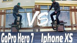 GoPro Hero 7 VS Iphone XS  |  4K