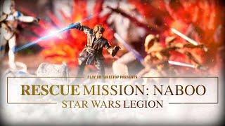 Star Wars Legion: Republic vs Separatists. Cad Bane vs Anakin!