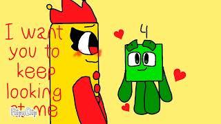 Plz look at me! Meme//numberblocks 3x4