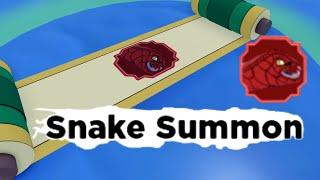 Snake Summon spawn location/showcase - Shindo Life