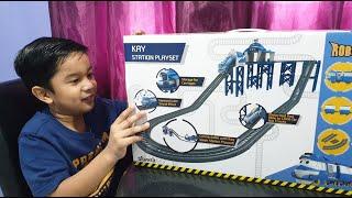 Kay Robot Trains Station Playset Toy | Robot Train World Season 2 Kays Station Play Set