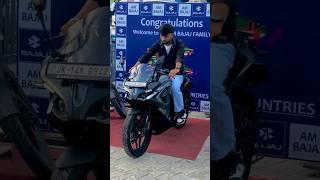 Taking DELIVERY OF NEW RS200 BAJAJ PULSER #rs200 #bajaj #pulsar