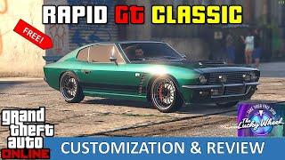 Dewbauchee Rapid GT Classic (Aston-Martin V8) Customization & Review | GTA Online Podium Car Review