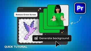 How to Remove Green SCREEN in Premiere Pro