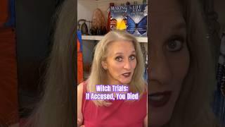 Did You Have A Past Life: On Trial For Being A Witch #pagan #witchhunt #witchtrials #burned #drowned