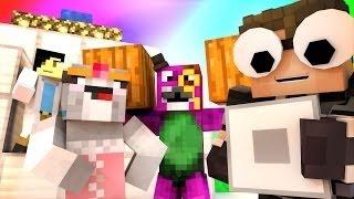 Minecraft SkyDoesMinecraft Mini Game   DO NOT LAUGH! RICK N MORTY EXPLOSIONS! w  Facecam