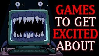 Games To Get Excited About 2025 - One Hundred and Ten Exciting Indie Games to Get Excited About!