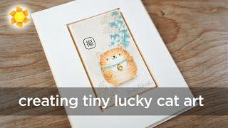Creating teeny tiny No line works of art