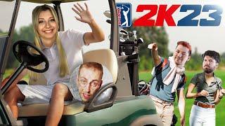 Es geht um ALLES oder NICHTS! | PGA 2K23 #02 Jen & Aster VS. Matteo & Leon (Bonjwa)