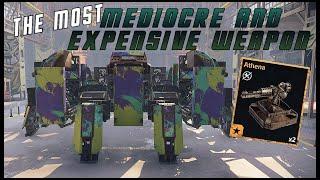 Athenas are the most mediocre and expensive weapon | Crossout