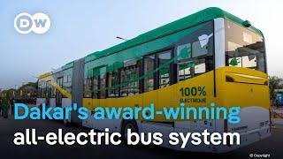 Senegal's award-winning all-electric bus system #dwafrica #senegal