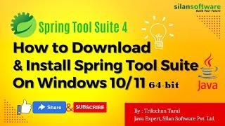 How to Download & Install Spring Tool Suite on Windows 10/11 [2022-23 Update] | Silan Software