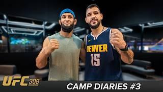 Abflug nach Abu Dhabi jemanden ZERLEGEN! | UFC 308 Camp #3