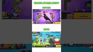 Brawl stars lobby before vs now#shorts#brawl#brawlstars #update#newbrawler#juju#meme#brawltalk#shade