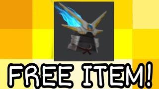 FREE ITEM IN ROBLOX! AND HOW TO GET IT! (BLUE FLAME ROBO SAMURAI) | Roblox [KommatiYT]