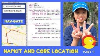 Part 4: Create an iOS Map app with MapKit and Core Location