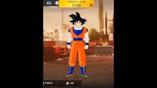 Goku In Freefire  | Dragon Ball Z In Freefire  #shorts #viral #goku #freefire