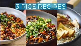 3 Delicious Rice Recipes you can make today!