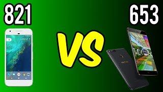 Snapdragon 821 vs Snapdragon 653  Google Pixel XL vs Nubia Z17 Mini! [4K]