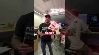 16GB or 32GB of RAM in your new PC build?  #gaming