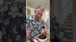 Father make ice cream so good 