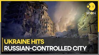 Russia-Ukraine War: Missiles hit buildings in Russian-controlled Luhansk city | Latest News | WION