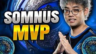 Somnus, Mid MVP of TI12 The International 2023 Main Event - Dota 2