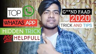 Whatsapp Hidden trick  fadu Trick & Tips 2020 