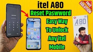 Itel मोबाइल का लॉक कैसे तोड़े itel A80 Forget Pin Lock  itel A671l Hard Reset & Remove Screen Lock