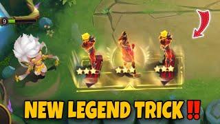 NEW TRICK LEGENDARY HEROES | PERFECT GAMEPLAY VALE SKILL 2 STRATEGY COMBO‼️ META MAGIC CHESS