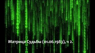 Разбор Матрицы Судьбы (01.06.1983), ч. 2. Психосоматика, биоэнергетика, нумерология.