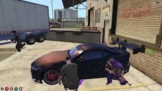 Random goons tryin to rob a Ballas grinder [GTA Premier RP]