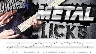 20 Metal Guitar Licks + TABs