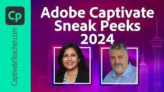 All-New Adobe Captivate Sneak Peeks - November 2024